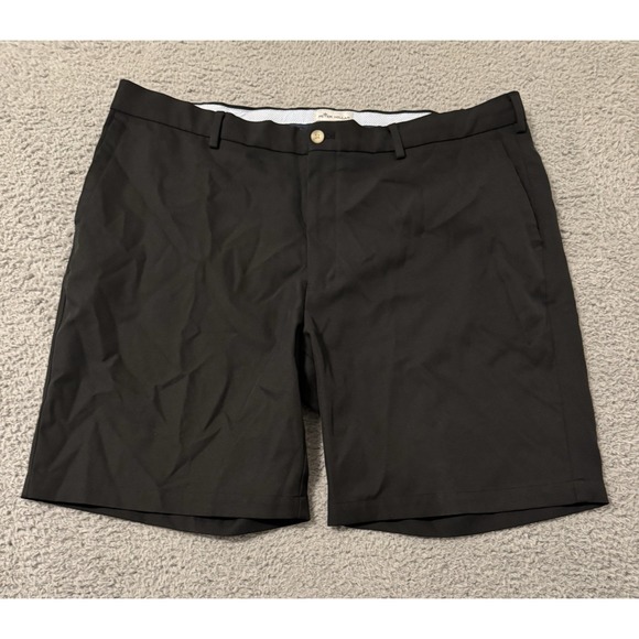Peter Millar Salem Performance Casual Golf Shorts Men's Size 40 Black NICE‎ - Picture 1 of 6